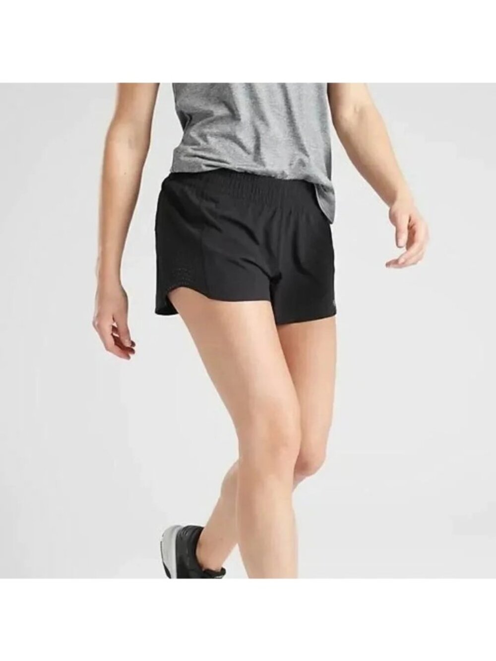 NWT Athleta Hustle 3" Shorts Black Medium